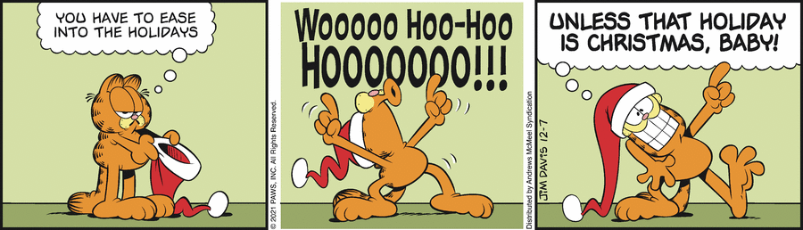 Garfield, December 7, 2021