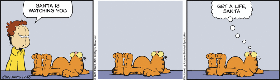 Garfield, December 10, 2021