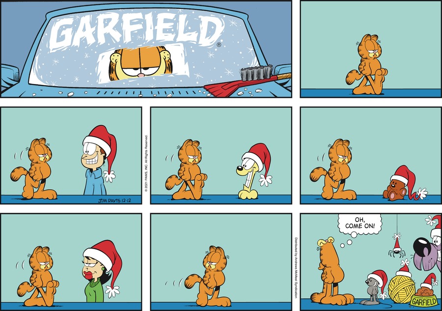 Garfield, December 12, 2021
