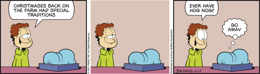 Garfield, December 17, 2021