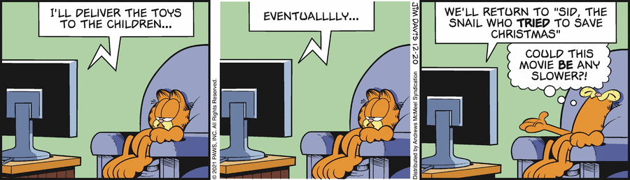Garfield, December 20, 2021