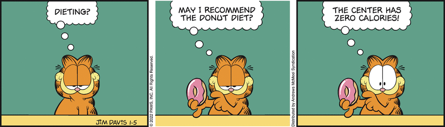 Garfield, January 5, 2022