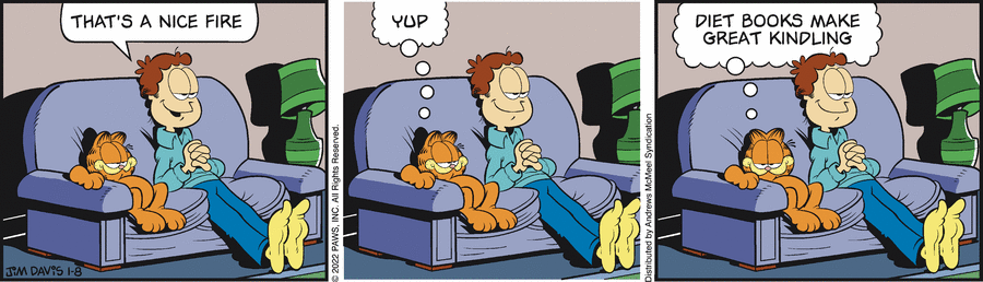 Garfield, January 8, 2022