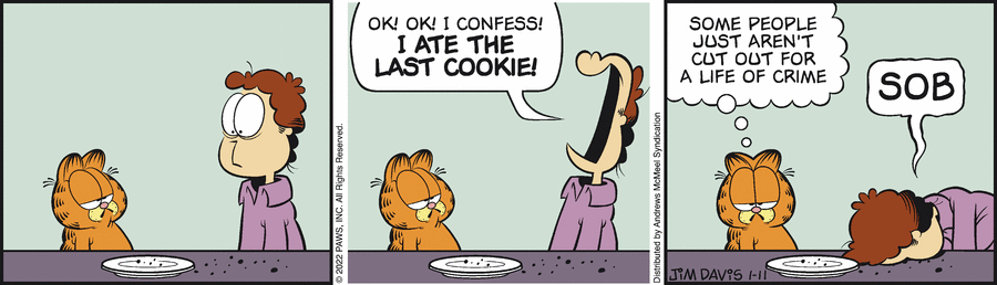 Garfield, January 11, 2022