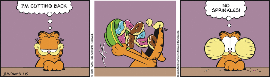 Garfield, January 15, 2022