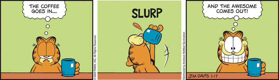 Garfield, January 17, 2022