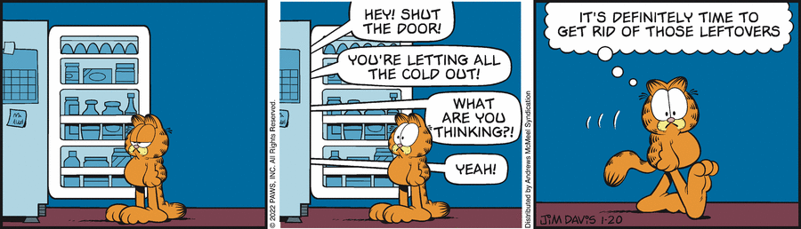 Garfield, January 20, 2022
