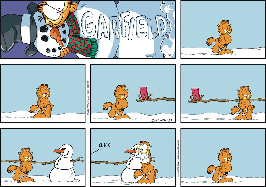 Garfield, January 23, 2022