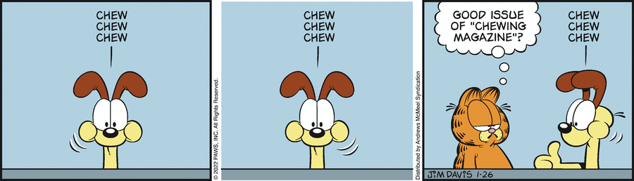 Garfield, January 26, 2022