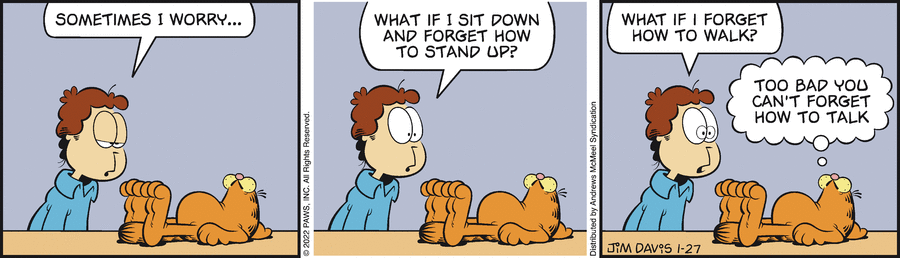 Garfield, January 27, 2022
