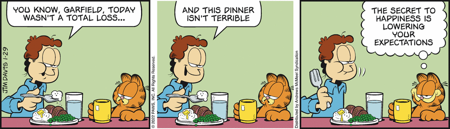 Garfield, January 29, 2022