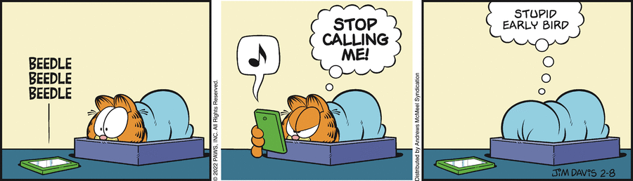 Garfield, February 8, 2022