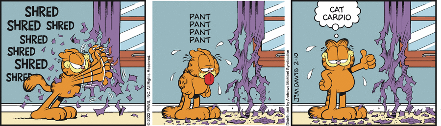 Garfield, February 10, 2022