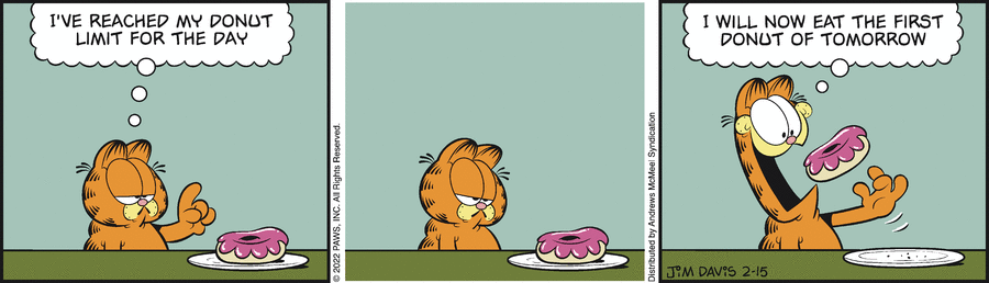 Garfield, February 15, 2022