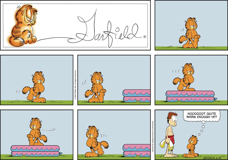 Garfield, February 20, 2022