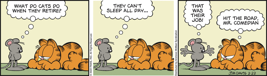 Garfield, February 22, 2022