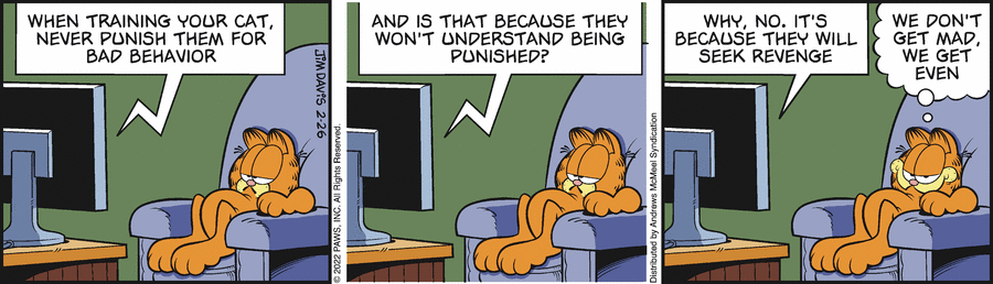 Garfield, February 26, 2022
