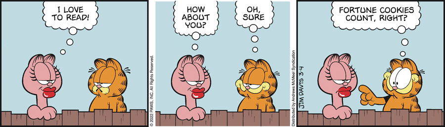 Garfield, March 4, 2022