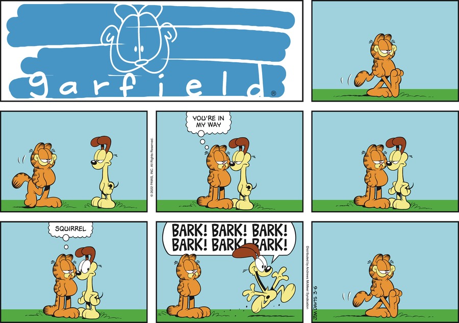 Garfield, March 6, 2022