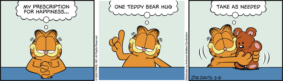 Garfield, March 8, 2022