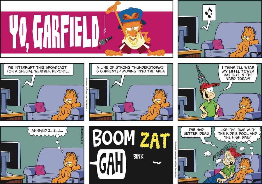 Garfield, March 13, 2022