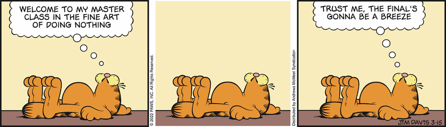Garfield, March 15, 2022