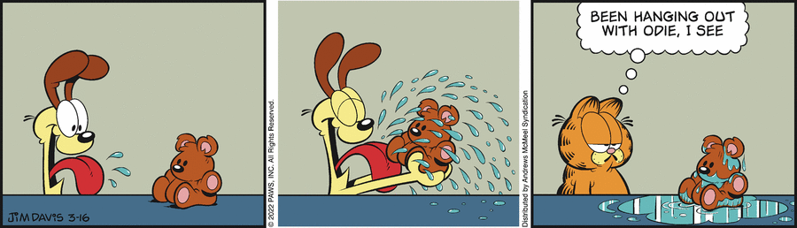 Garfield, March 16, 2022