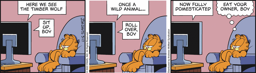 Garfield, March 17, 2022