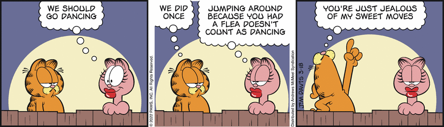 Garfield, March 18, 2022