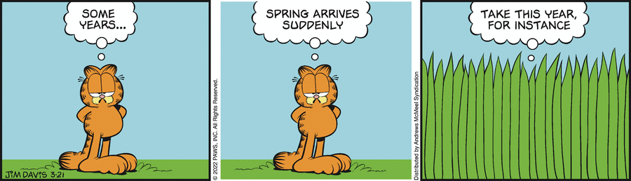 Garfield, March 21, 2022
