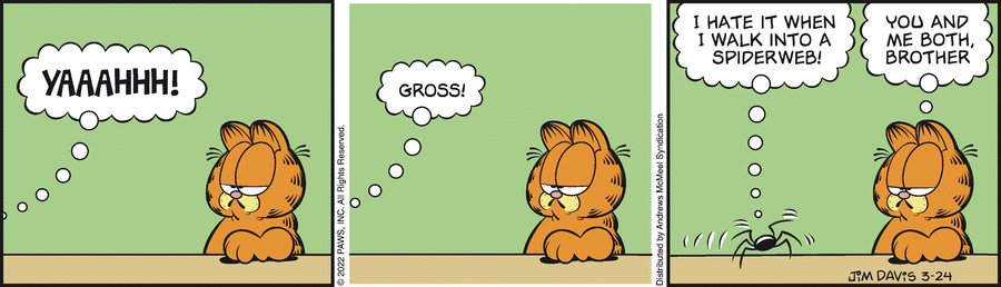 Garfield, March 24, 2022
