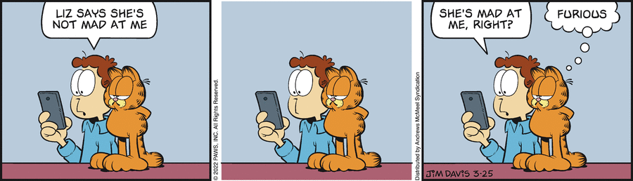 Garfield, March 25, 2022