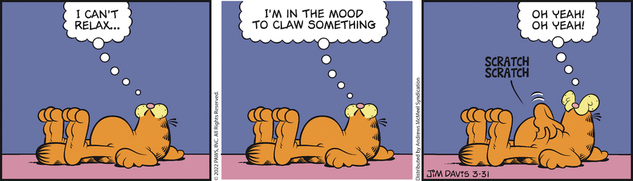 Garfield, March 31, 2022