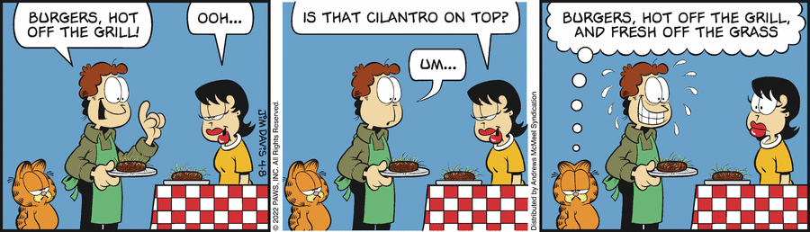 Garfield, April 8, 2022