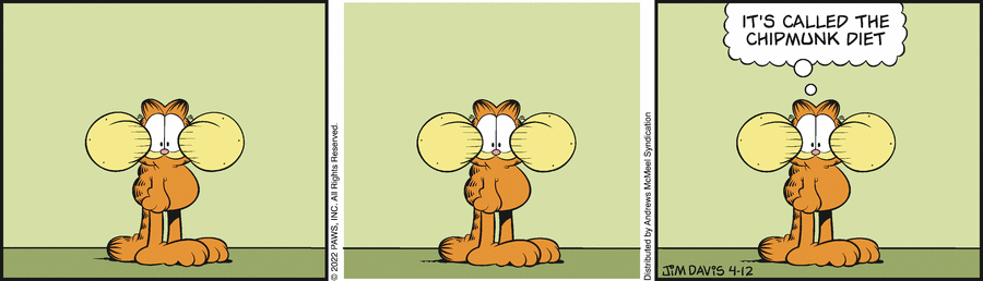 Garfield, April 12, 2022