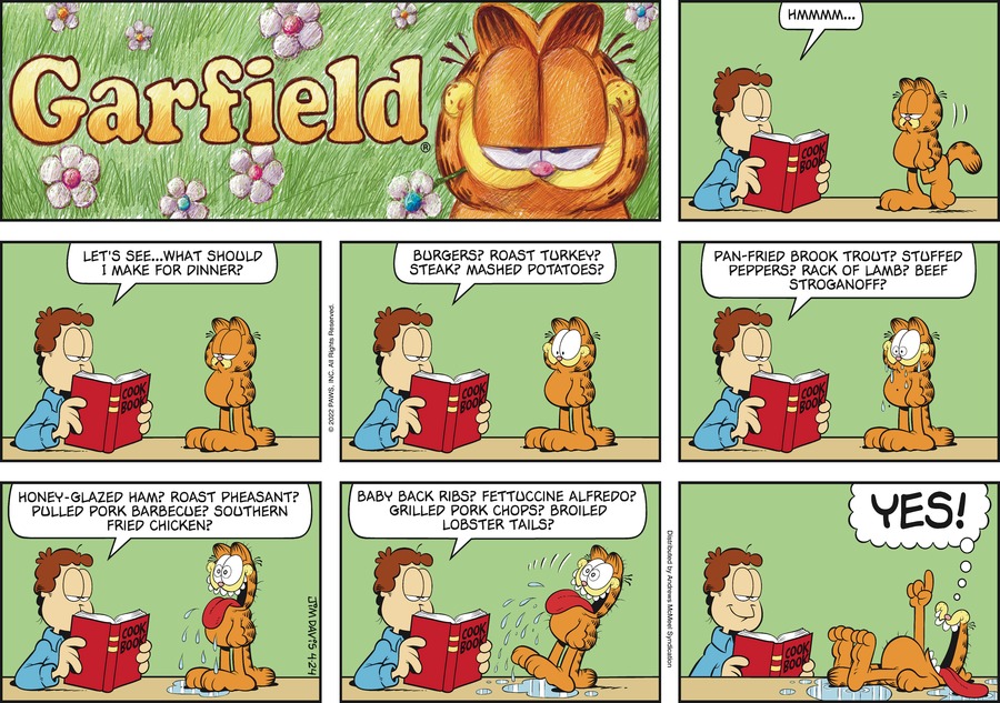 Garfield, April 24, 2022