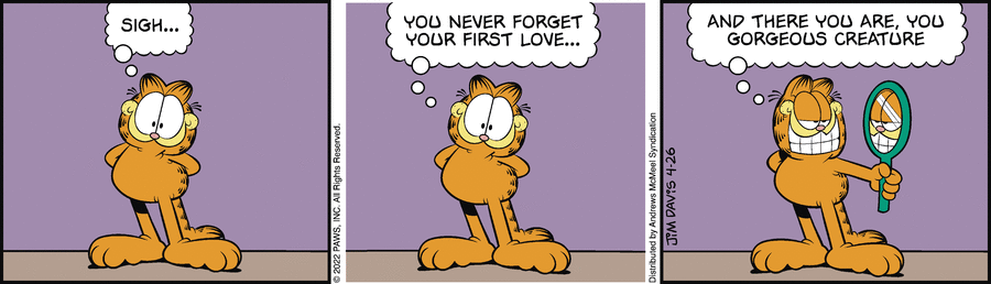 Garfield, April 26, 2022