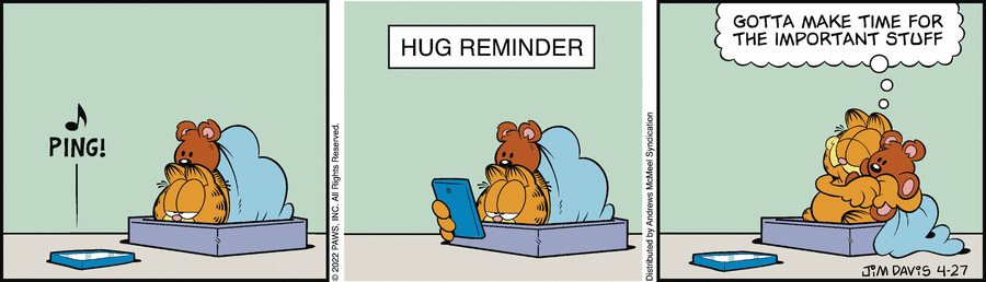 Garfield, April 27, 2022