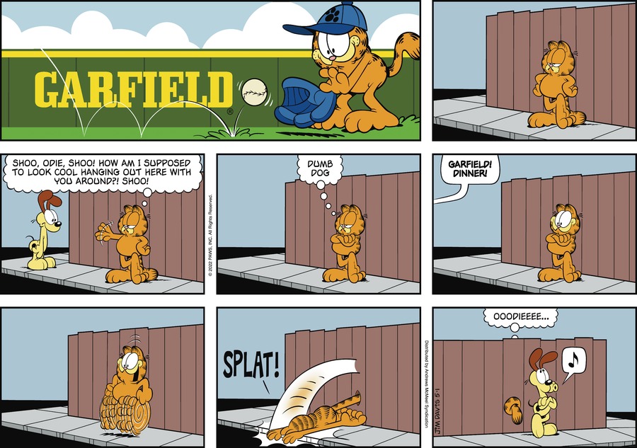 Garfield, May 1, 2022