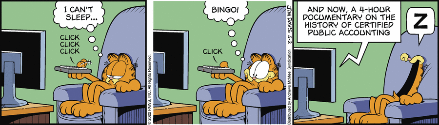 Garfield, May 2, 2022