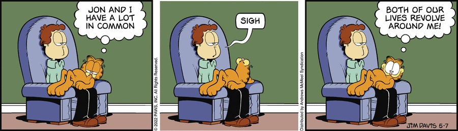 Garfield, May 7, 2022