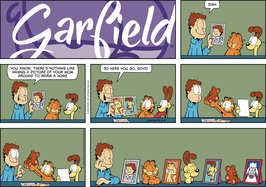Garfield, May 8, 2022
