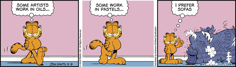 Garfield, May 9, 2022