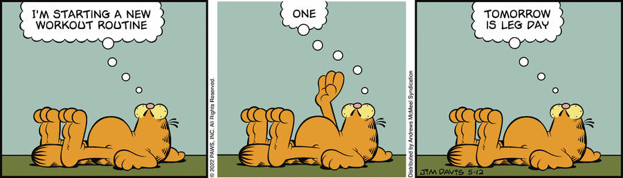 Garfield, May 12, 2022