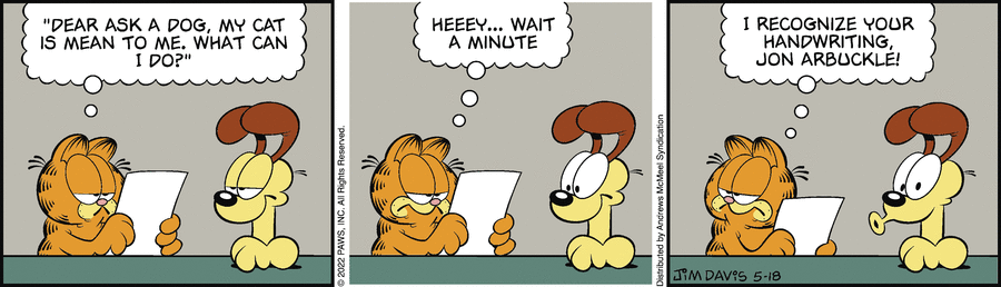 Garfield, May 18, 2022