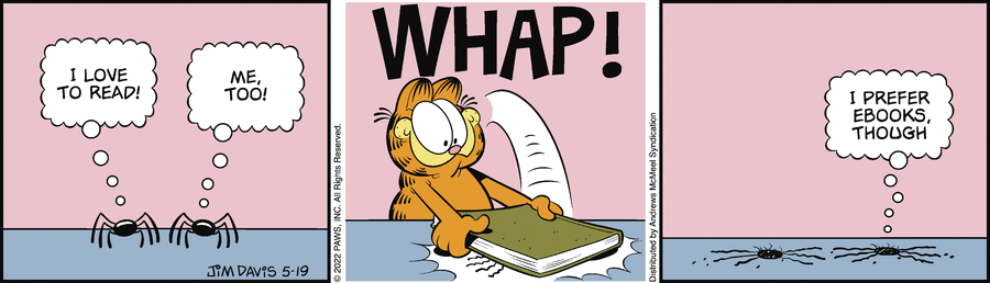 Garfield comic strip for Thursday, May 19, 2022