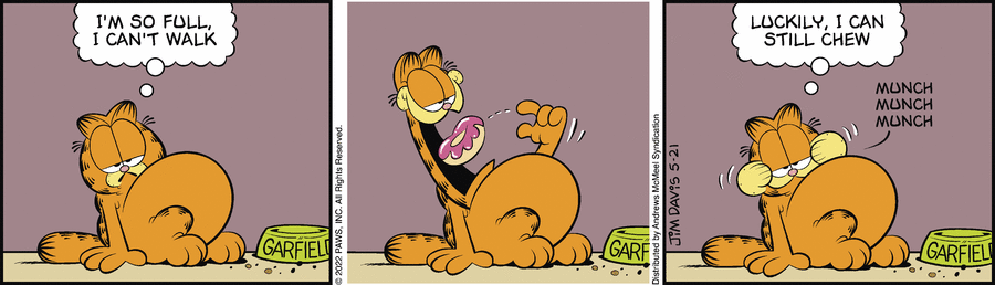 Garfield, May 21, 2022