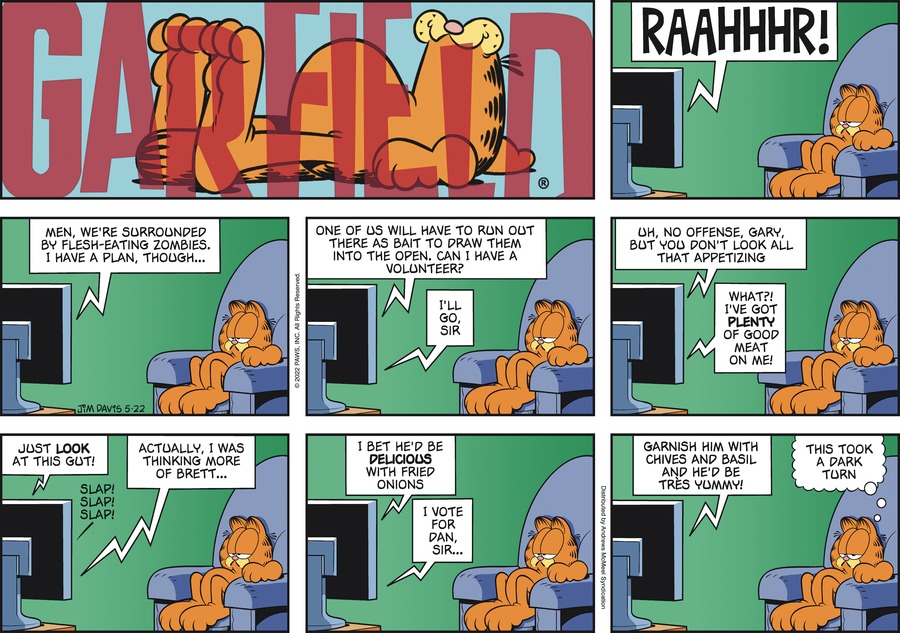 Garfield, May 22, 2022