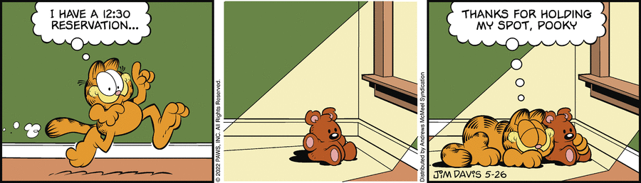Garfield, May 26, 2022