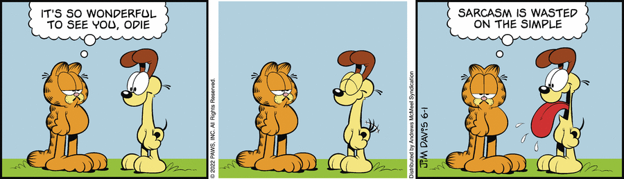 Garfield, June 1, 2022